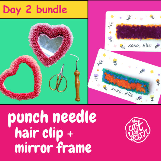 Day 2 Bundle: Punch Needle workshops