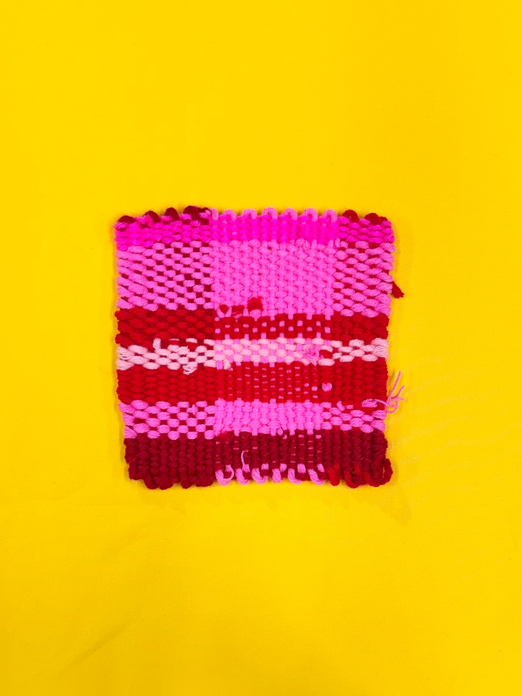 Handwoven Coaster Collection for July