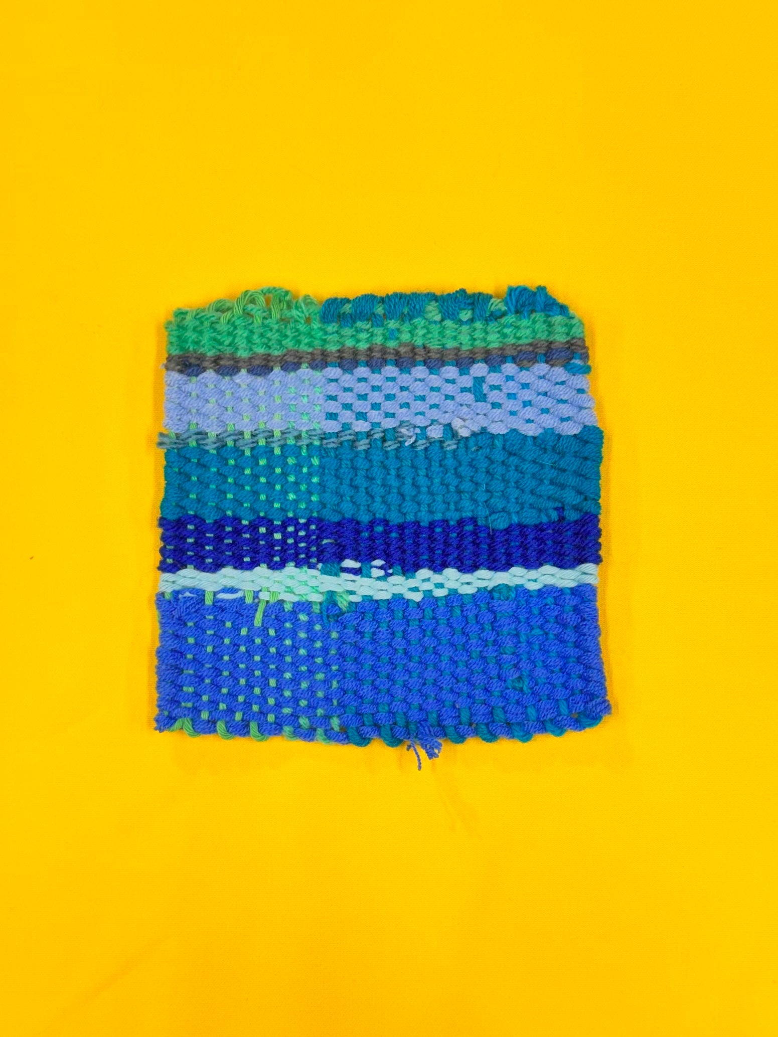 Handwoven Coaster Collection for July