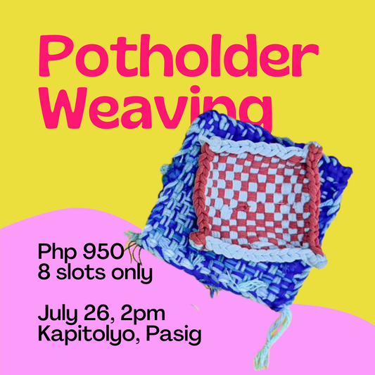 [July 26, 2pm] Little Weavers: Potholder Weaving