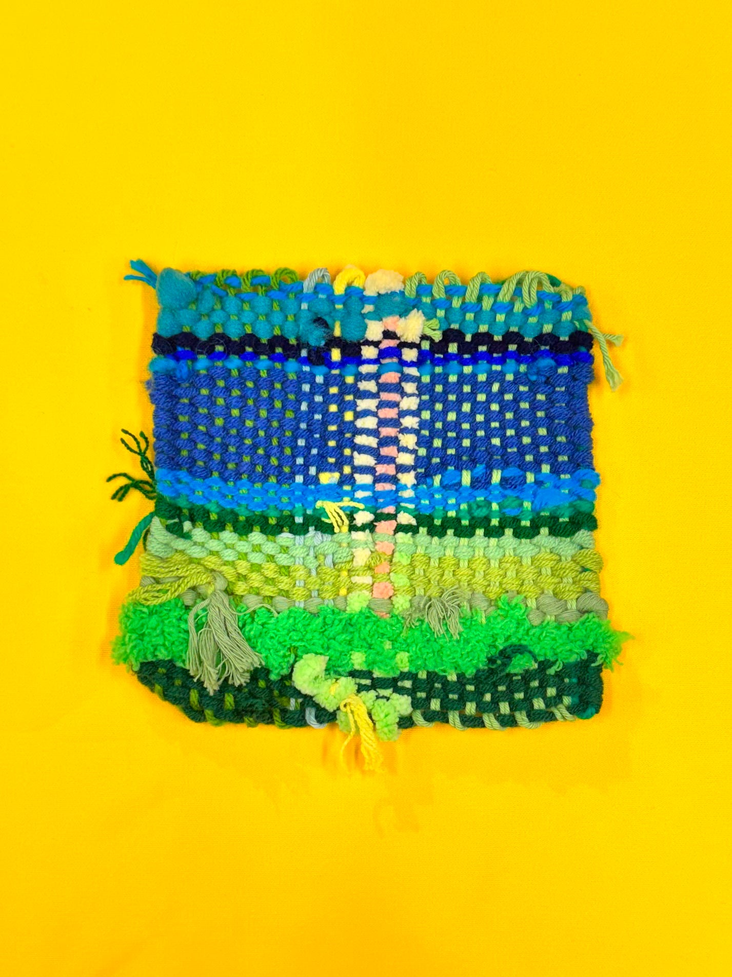 Handwoven Coaster Collection for July