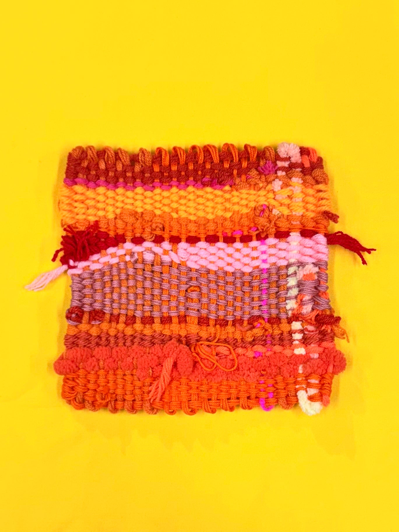 Handwoven Coaster Collection for July