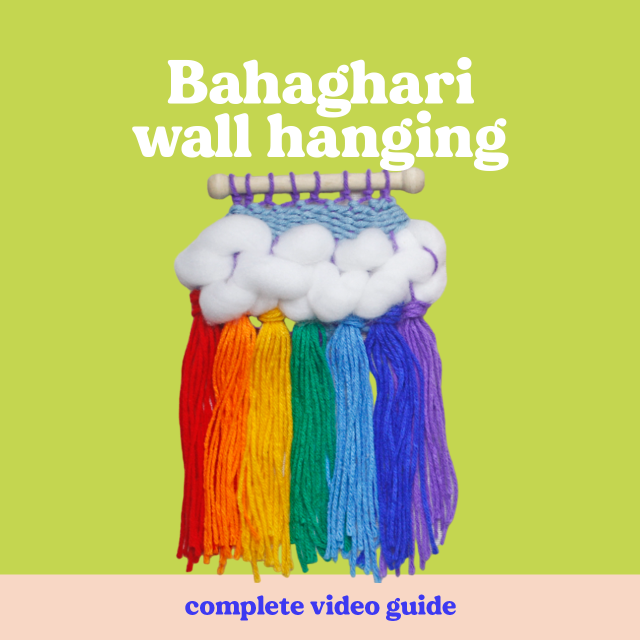 How to Weave: Bahaghari Wall Hanging