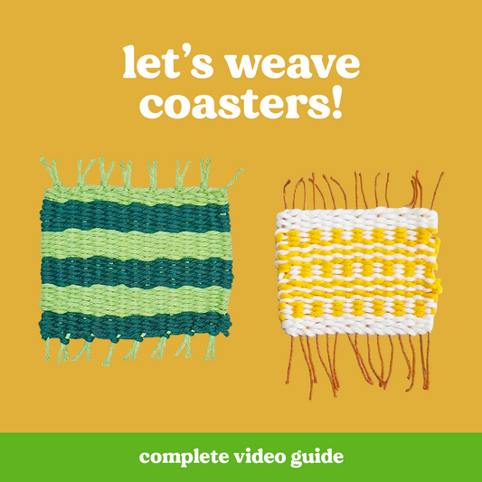 How to Weave: Coasters