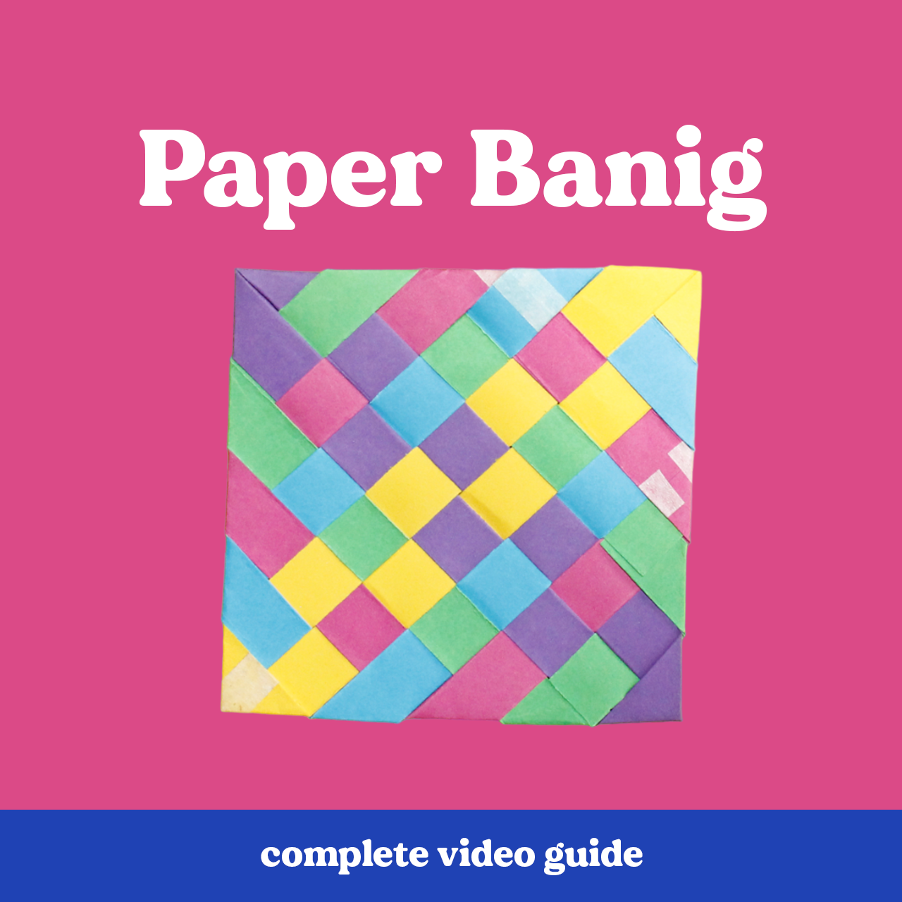 Weave-It-Yourself Paper Banig