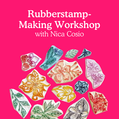 [Sept 28, 9am] Rubber Stamp-Making Workshop