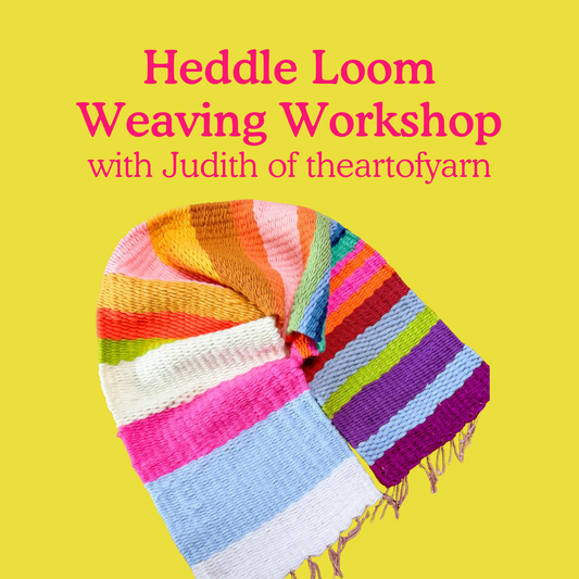 [Sept 21, 9am] Heddle Loom Weaving Workshop