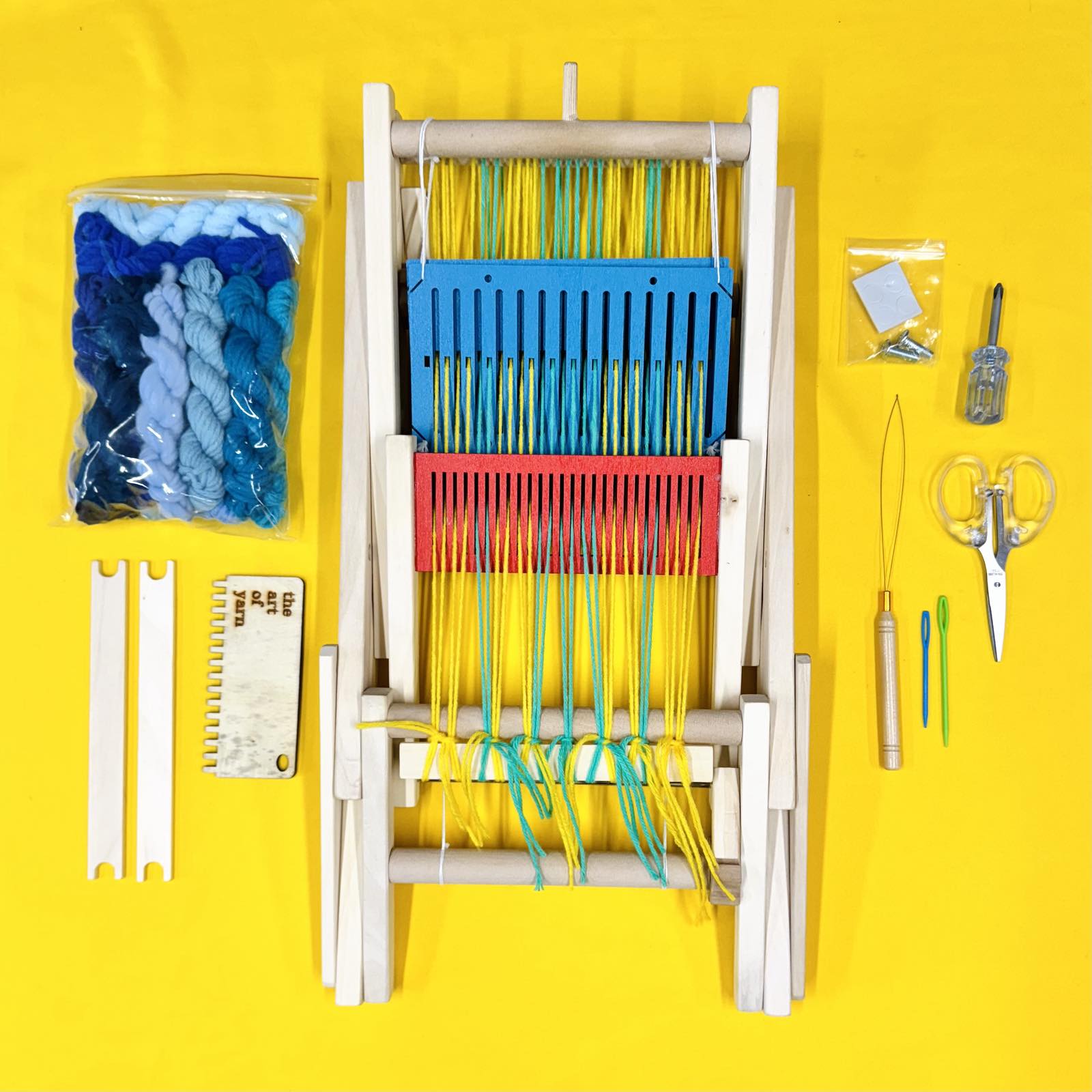 makihabi sa Uptown BGC: Heddle Loom Weaving
