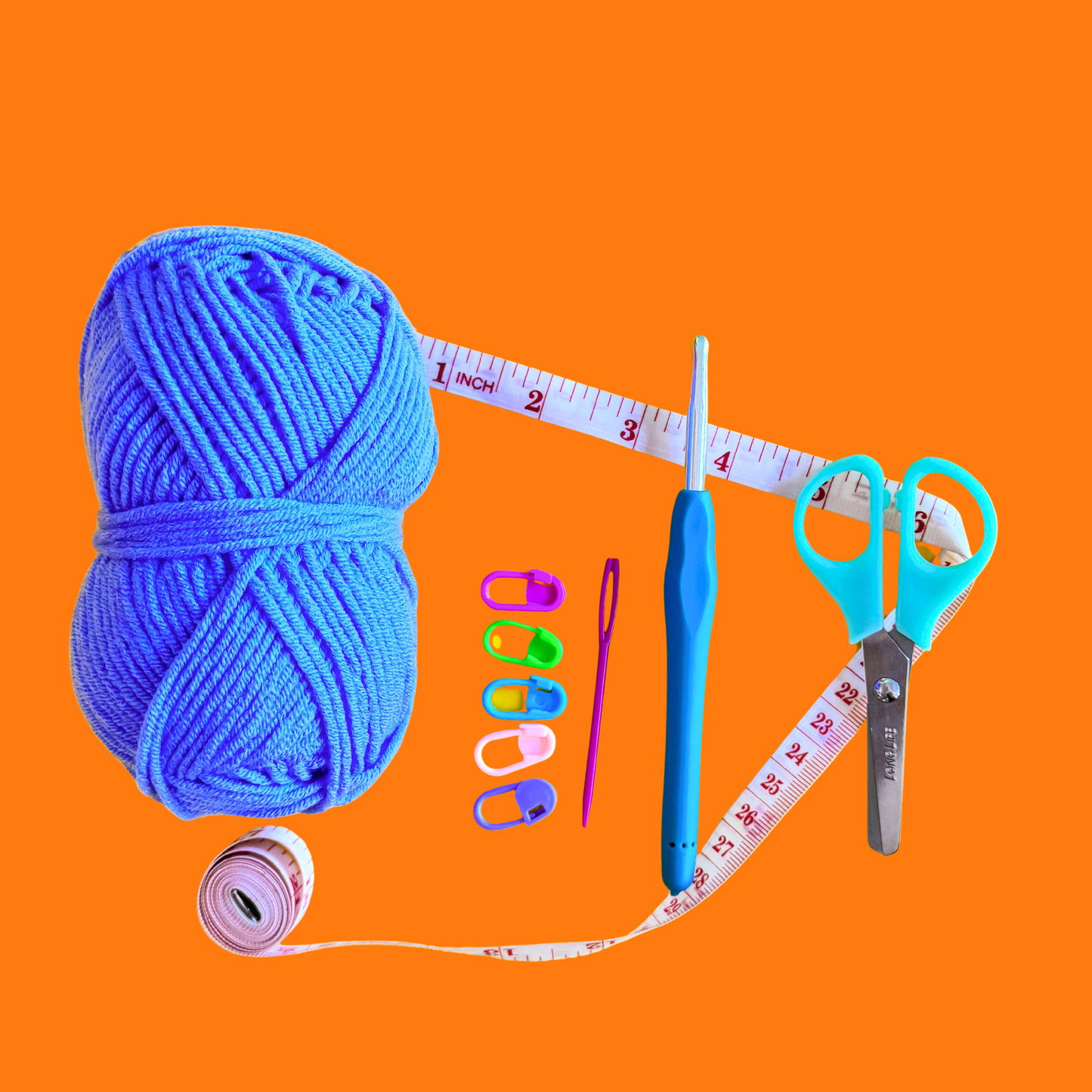 [Oct 20, 2pm] Intro to Crochet for Adults Beginners with Lark and Flowers