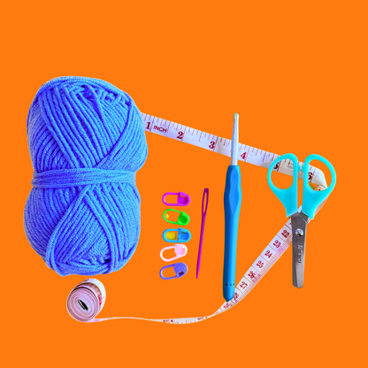 [Oct 20, 2pm] Intro to Crochet for Adults Beginners with Lark and Flowers