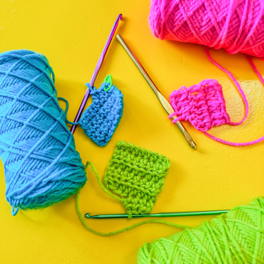 Intro to Crochet for Adults Beginners with Lark and Flowers