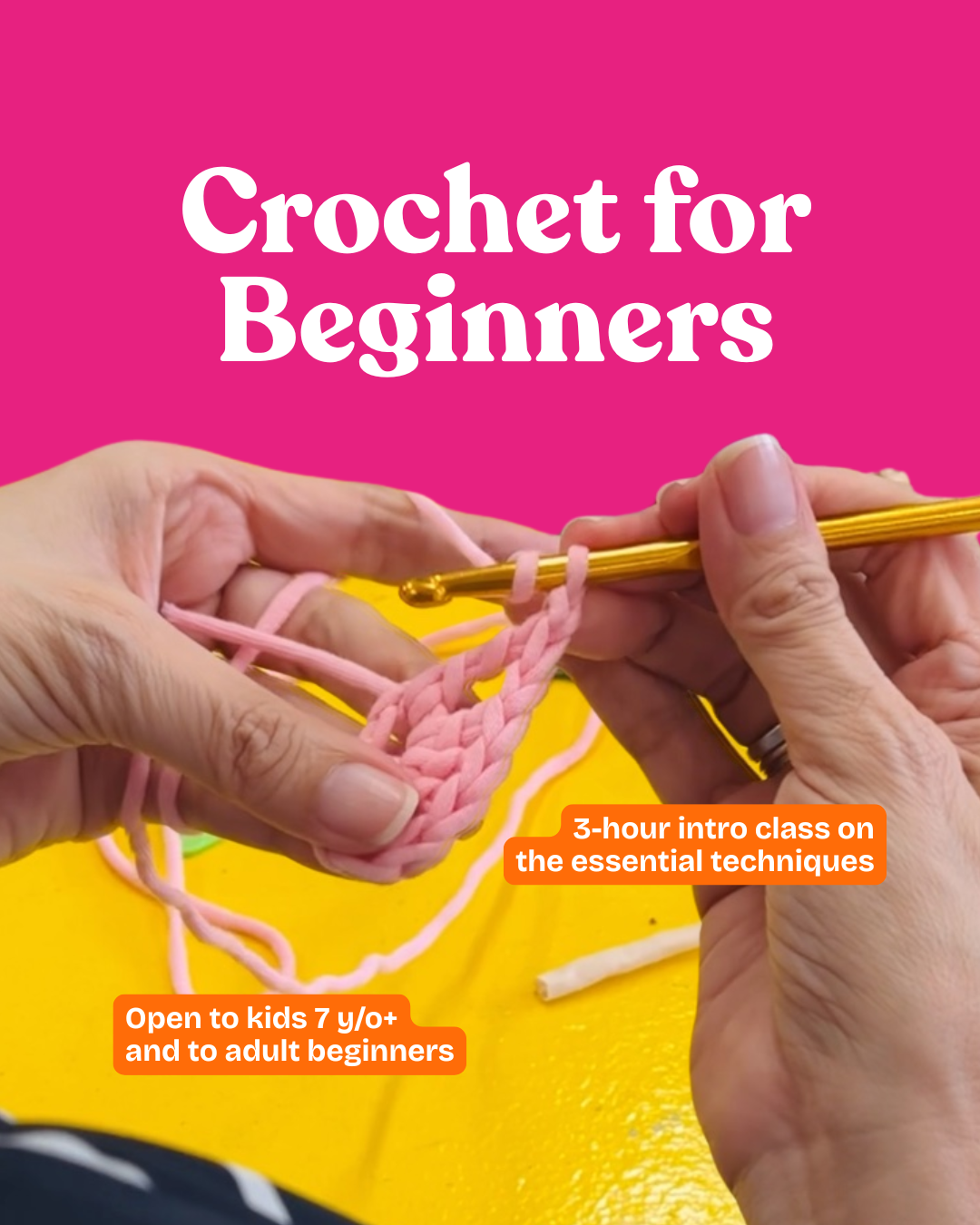 Crochet for Beginners Workshop