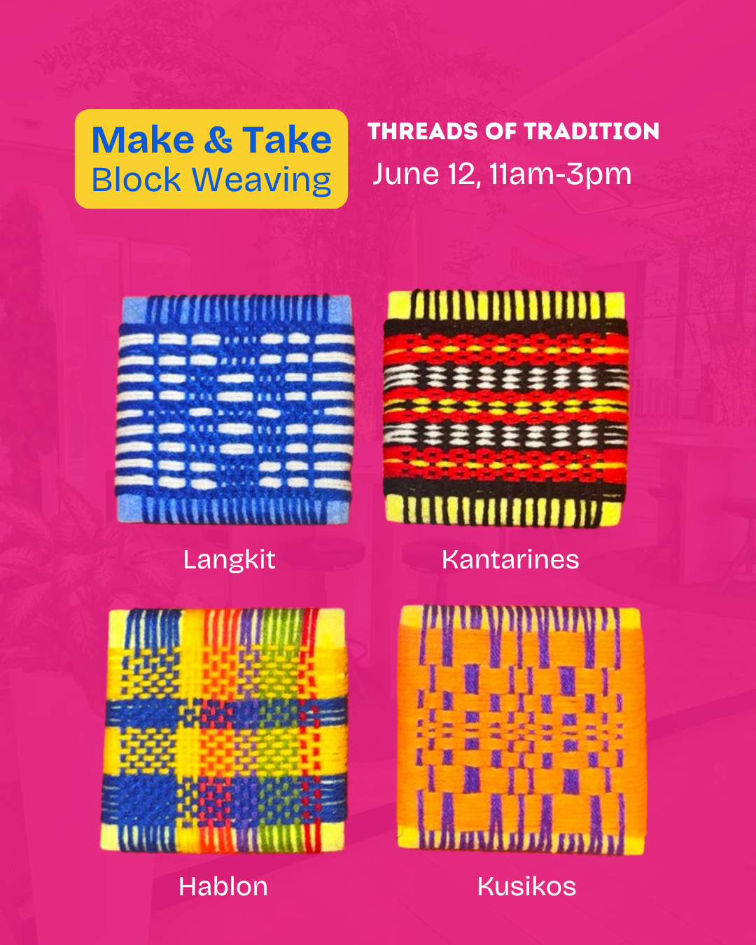 makihabi sa Uptown BGC: Make & Take